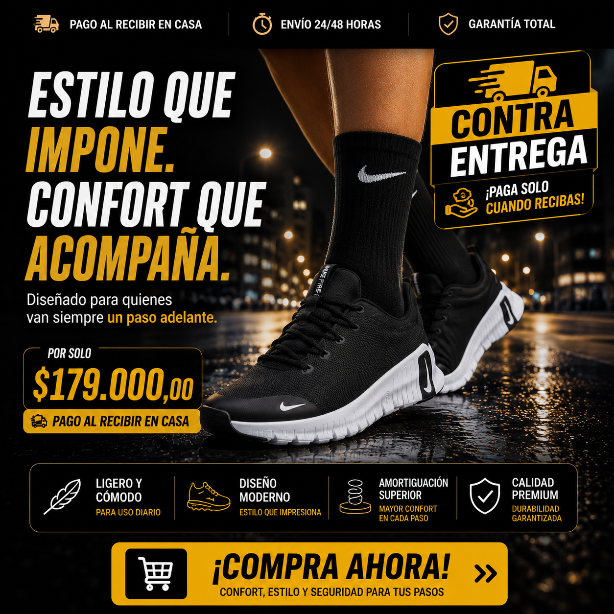 Nike Motiva - Estilo que impone